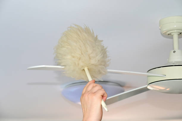 Langkah Mudah Membersihkan Ceiling Fan yang Penuh Debu
