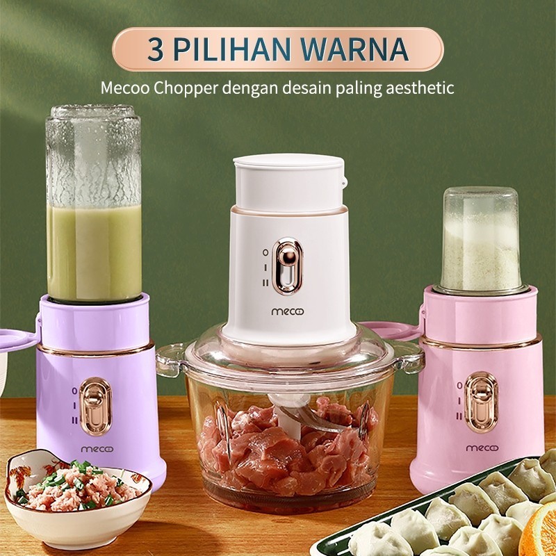 Bukti Kalau Mecoo 5 in 1 Chopper Antibacterial Bukan Sekadar Chopper Biasa, Ini 9 Kelebihannya!