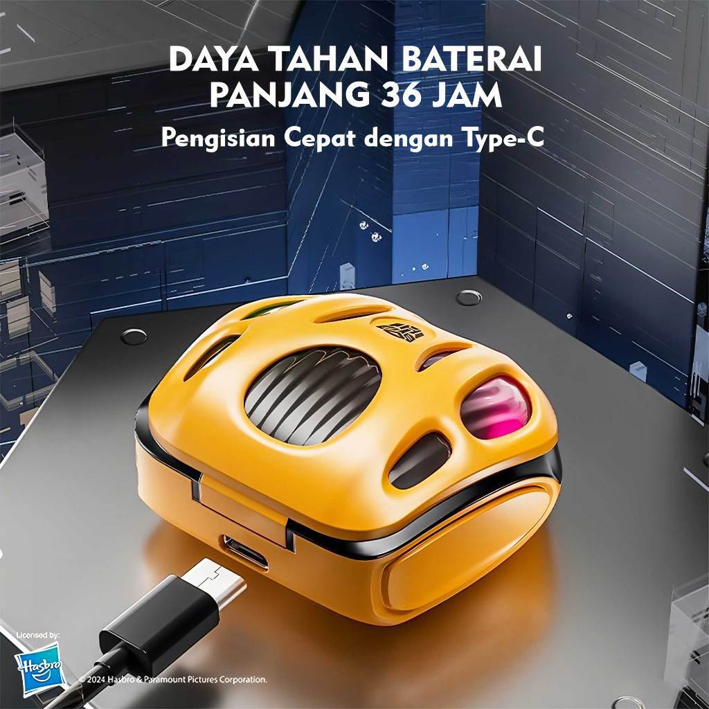 Bongkar Fitur TWS Monster x Transformers, Suara Powerful dengan Desain Futuristik