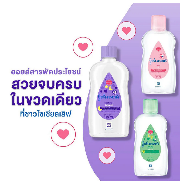 Perlindungan lembut, dimulai dari tetes pertama baby oil - memberikan perawatan paling murni pada ku