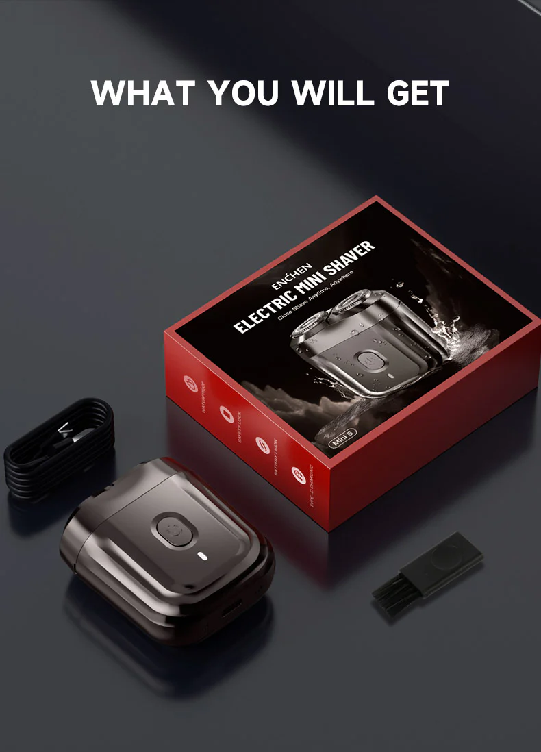 ENCHEN Mini 6 Portable Mini Shaver, Solusi Cukur Rapi Tanpa Ribet!