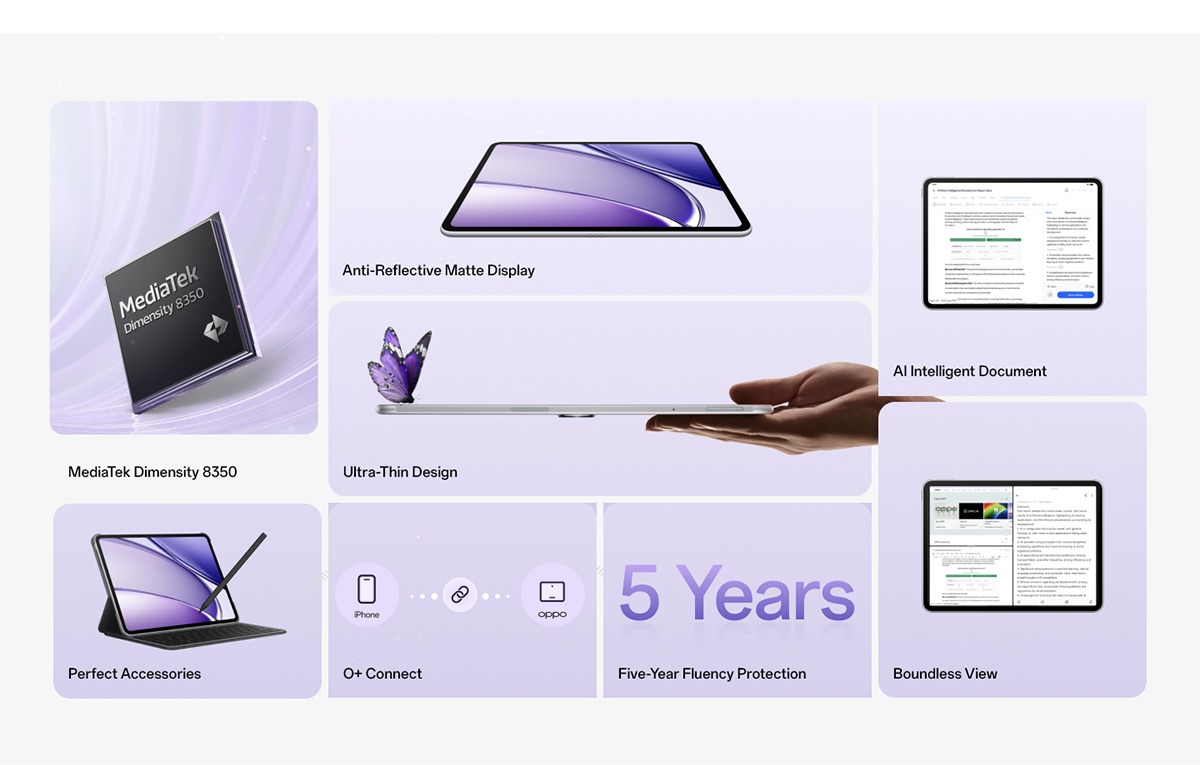 The Next Level dari Tablet Layar Matte OPPO Pad 3! Tiga Alasan Kuat Kamu Harus Memilikinya
