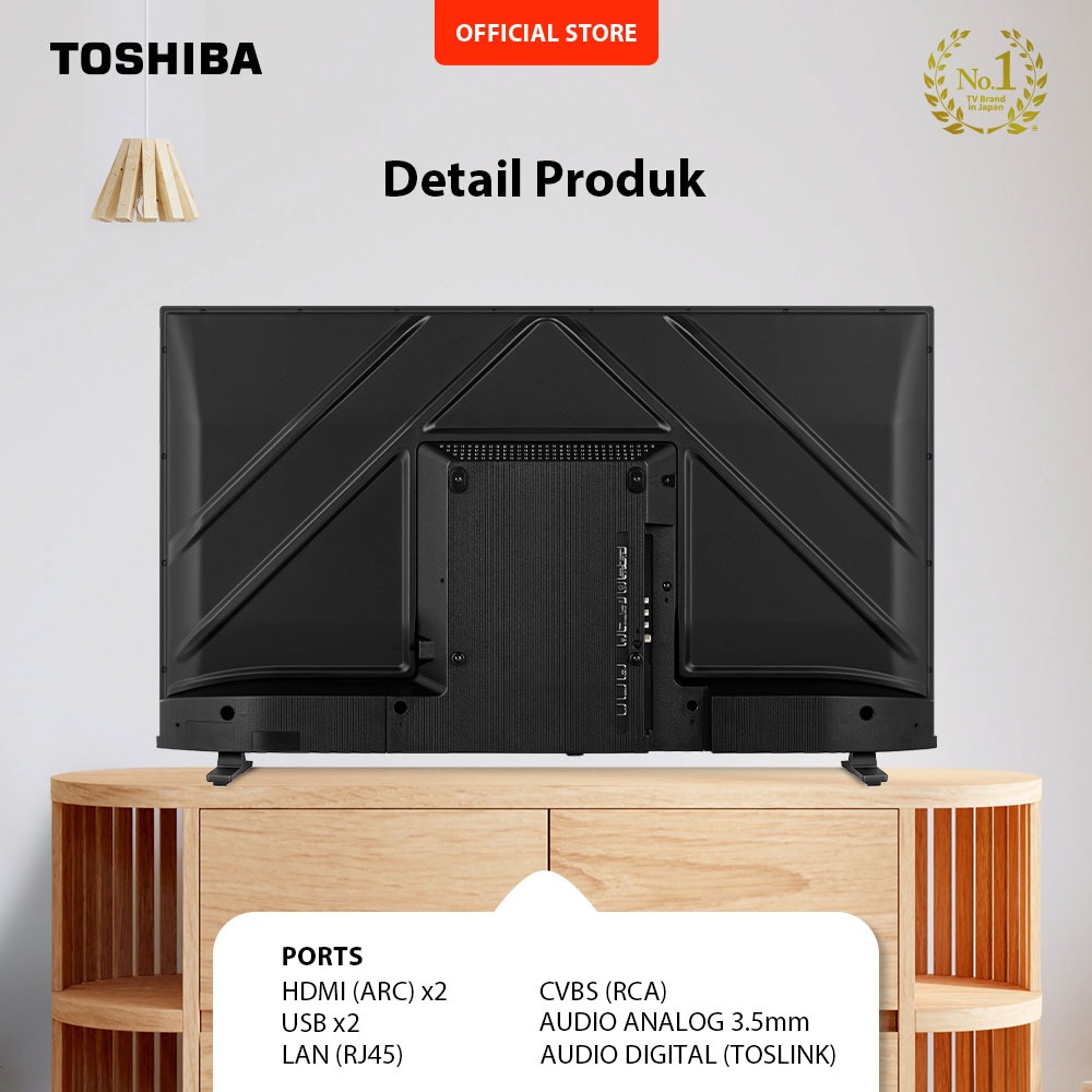 Toshiba Smart TV 43" FHD – 43E31KP: Layar Lebar, Fitur Lengkap, Harga Bersahabat!