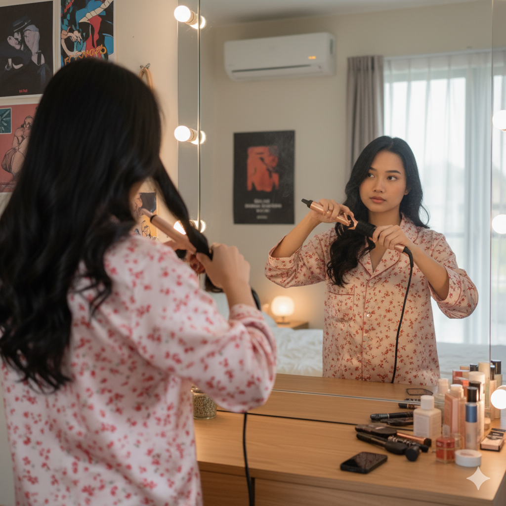 Curling Wand Hemat Waktu! Trik Mendapatkan Rambut Ikal Sempurna dalam Waktu Kurang dari 10 Menit