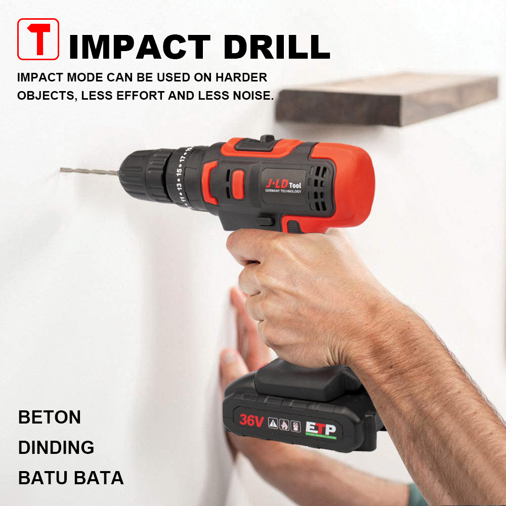 Cara Menembus Tembok Beton Keras dengan Impact Drill Tanpa Merusak Mata Bor