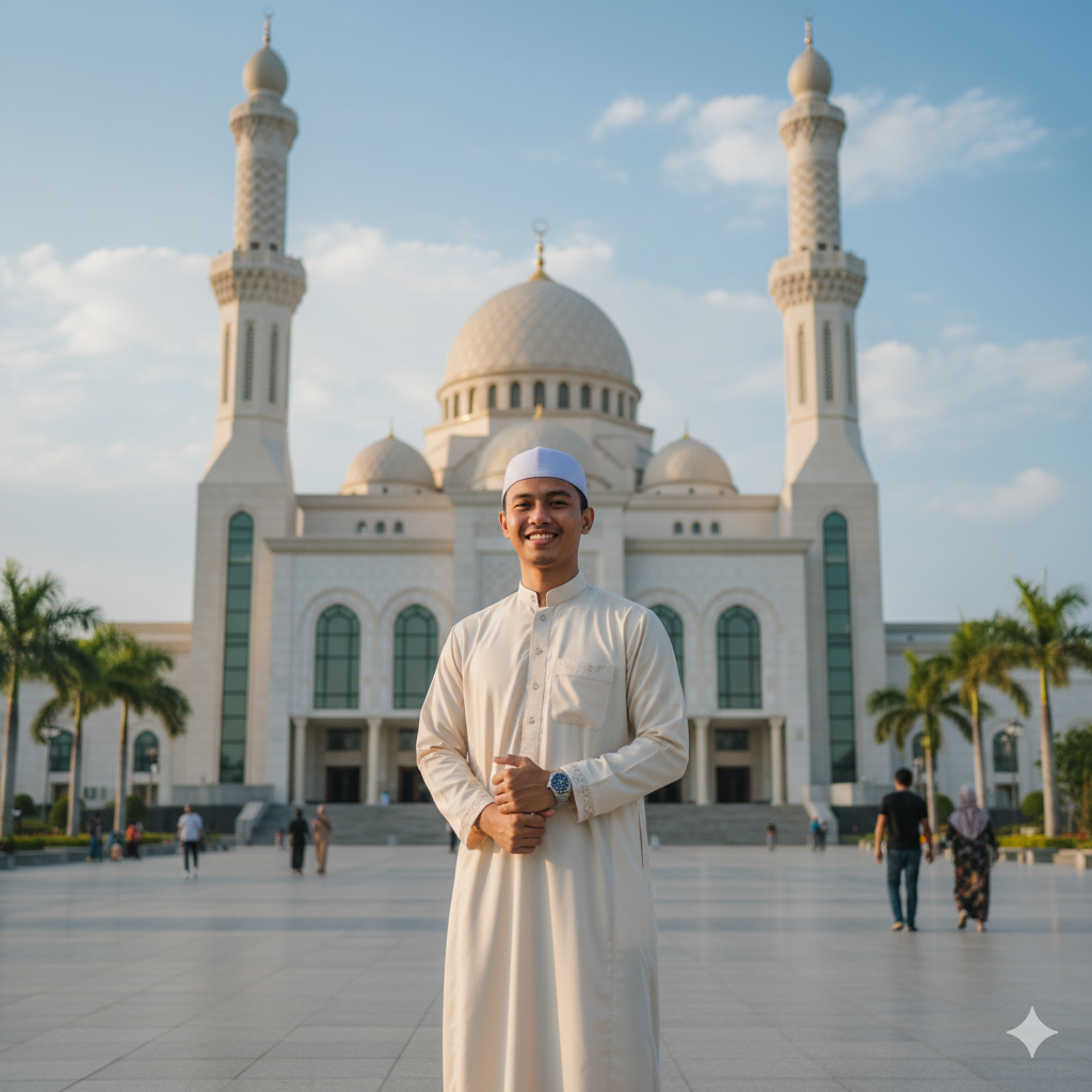 Nyaman Beribadah Tanpa Gerah! Kenali 3 Bahan Terbaik untuk Jubah Gamis Muslim Pria