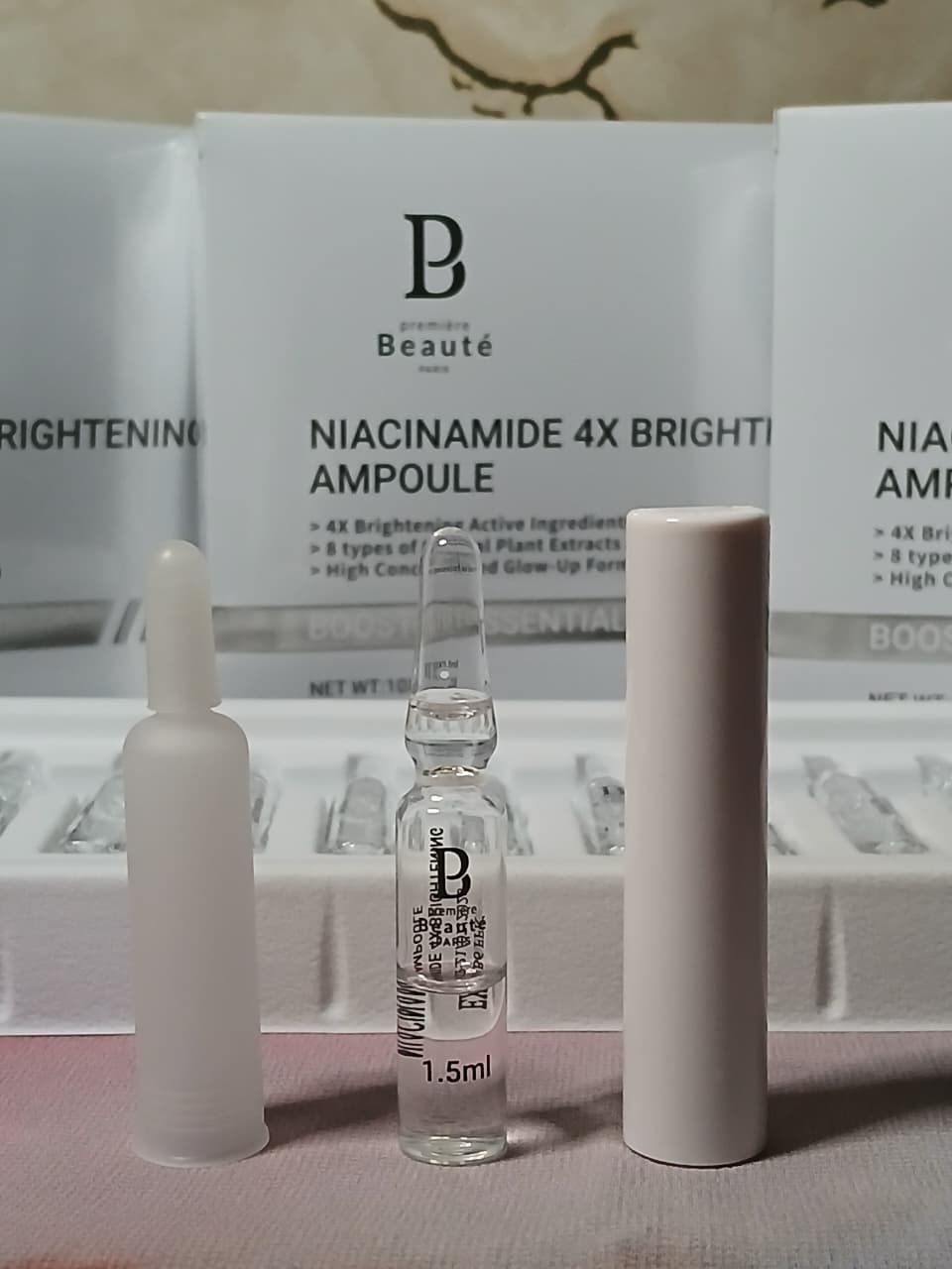 Review Premiere Beaute Brightening Ampoule, Ampoule Kaca dengan Kandungan Pencerah