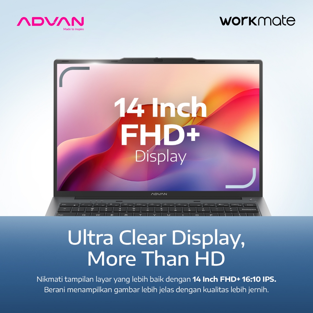 Butuh Laptop Untuk Bantu Awal Kariermu? ADVAN Laptop WorkMate Jawabannya!