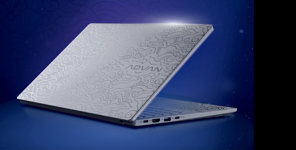 Laptop dengan Desain Batik? Kenalin ADVAN Workplus Heritage Megamendung