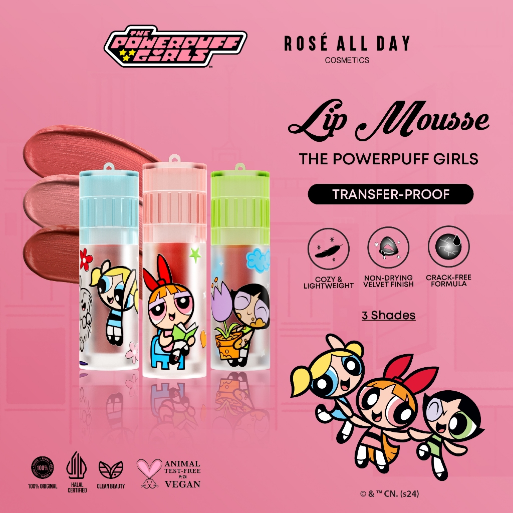 Mengintip 5 Produk Kolaborasi Rosé All Day x The Powerpuff Girls yang Wajib Kamu Koleksi!