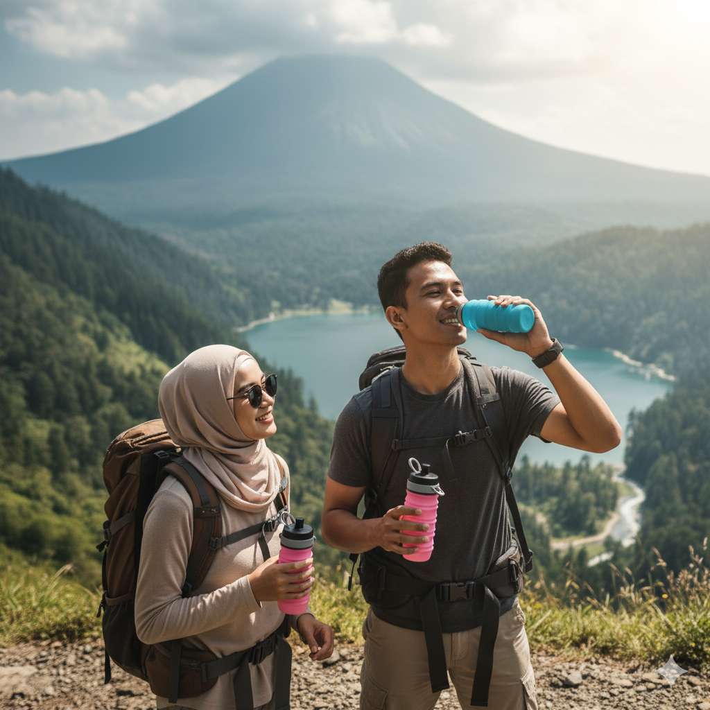 Ringkas dan Ringan Maksimal! Botol Air Ini Jadi Solusi Hidrasi Praktis untuk Komuter dan Pelancong
