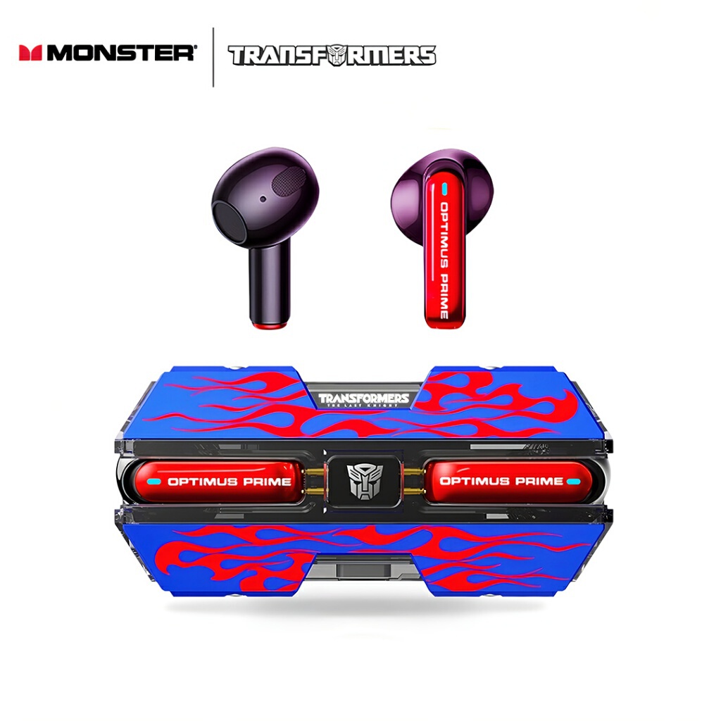 Bongkar Fitur TWS Monster x Transformers, Suara Powerful dengan Desain Futuristik