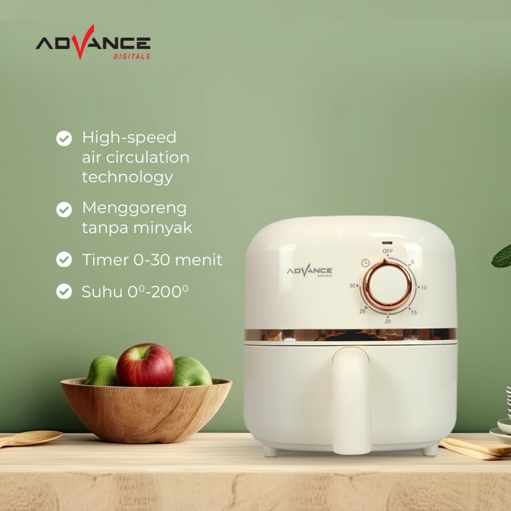 Advance Electric Air Fryer ADF-24A, Apakah Layak Dibeli?