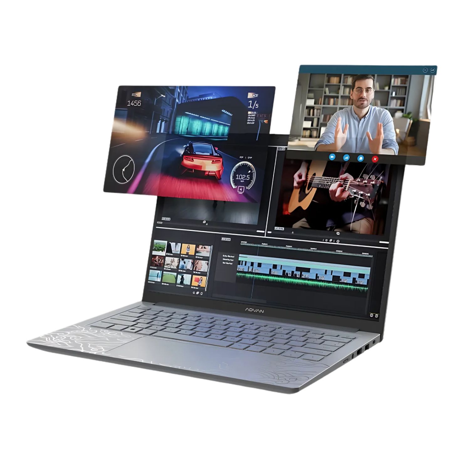 Laptop Lokal Rasa Sultan! Yuk, Cek Performa Gahar ADVAN Workplus Heritage!