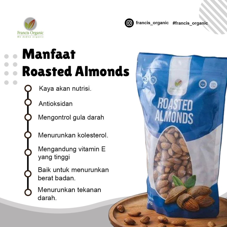 Sederet Manfaat Almond Panggang untuk Jantung dan Kecantikan Kulit