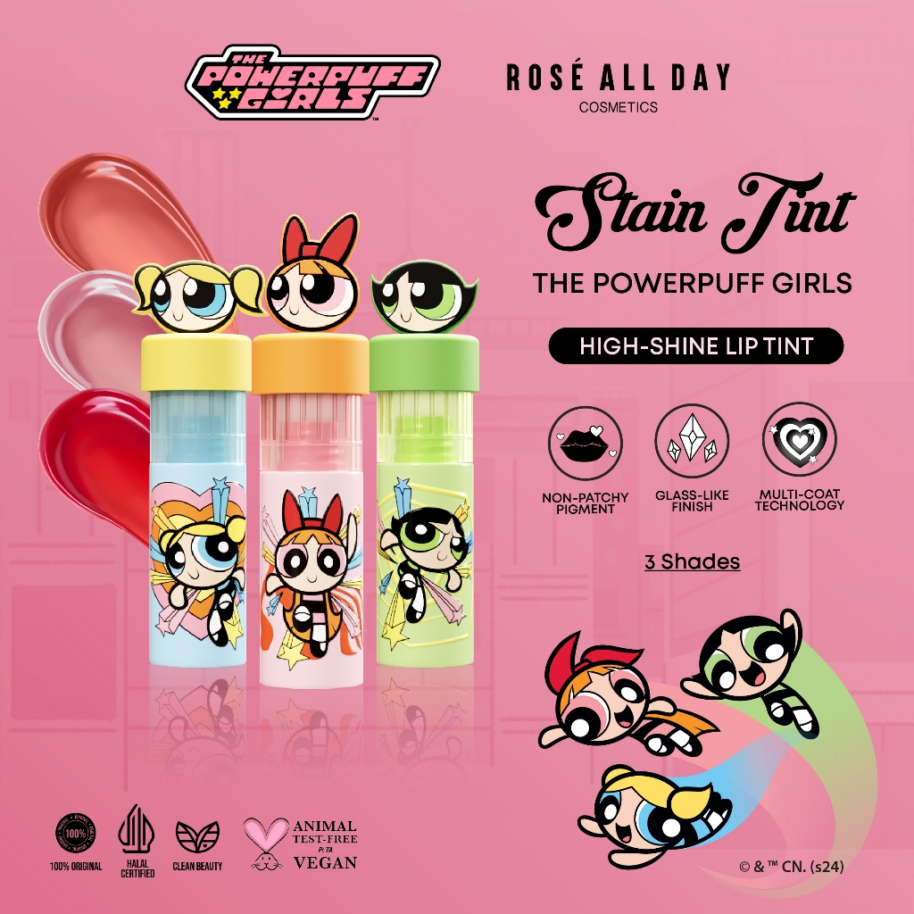 Mengintip 5 Produk Kolaborasi Rosé All Day x The Powerpuff Girls yang Wajib Kamu Koleksi!