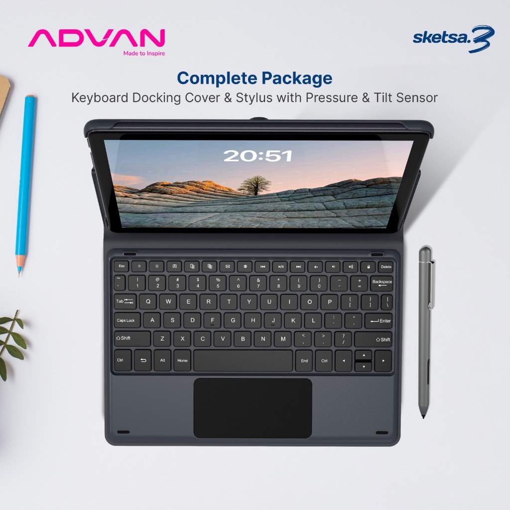 ADVAN Tab Sketsa 3, Tablet Kreatif untuk Seniman Digital Pemula hingga Profesional