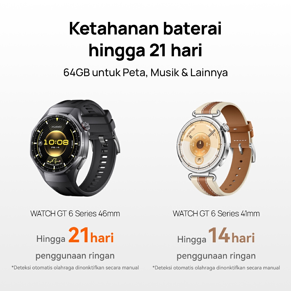 HUAWEI WATCH GT 6 Series, Smartwatch Premium yang Nggak Cuma Stylish