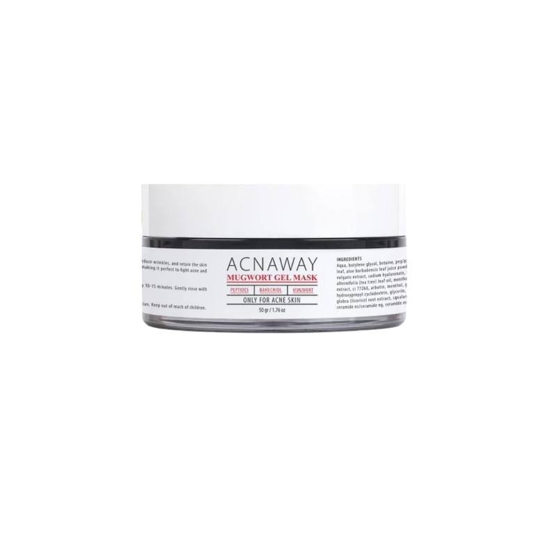 ACNAWAY Advanced Mugwort Gel Mask, Beneran Bisa Bikin Kulit Lebih Calm dan Bersih?