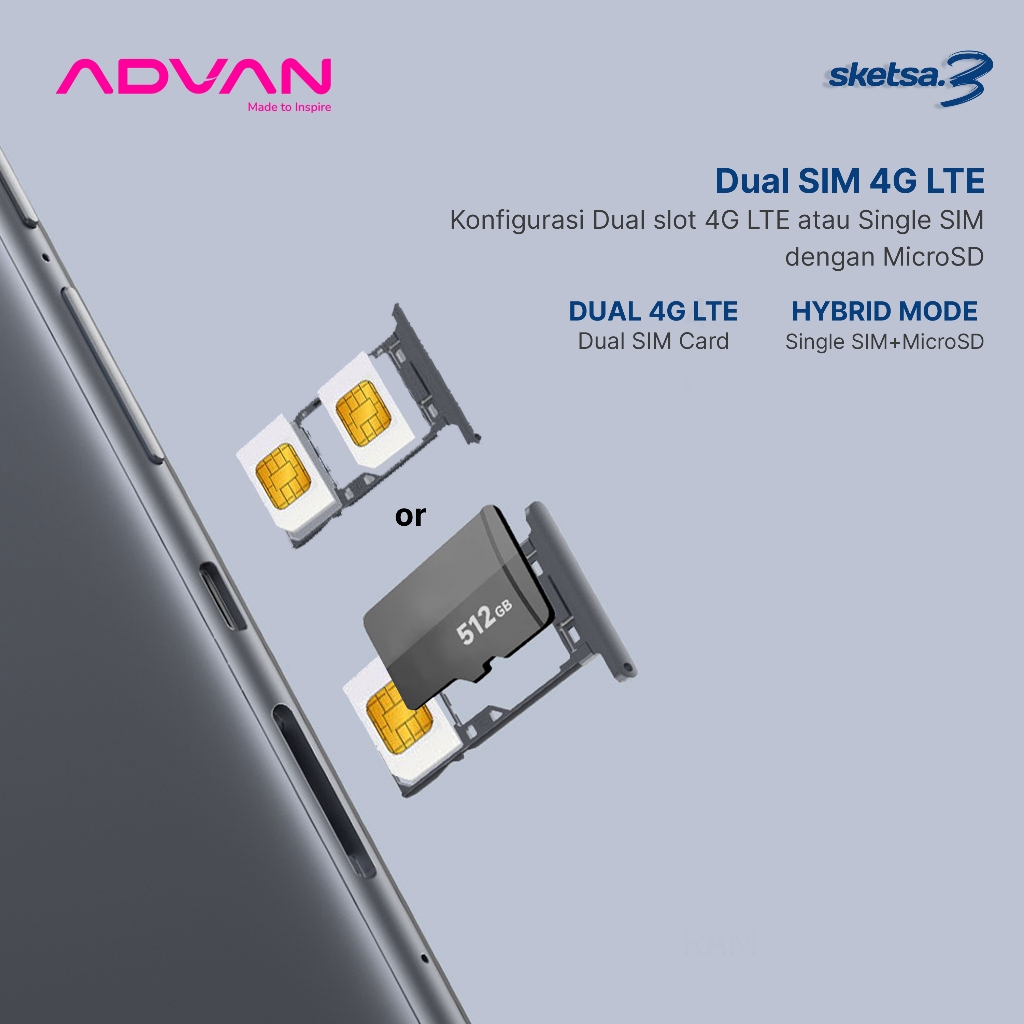ADVAN Tab Sketsa 3, Tablet Kreatif untuk Seniman Digital Pemula hingga Profesional