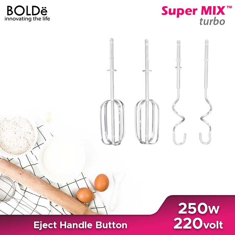 BOLDe Super Mix Turbo, Mixer Serbaguna yang Wajib Dimiliki Pecinta Baking