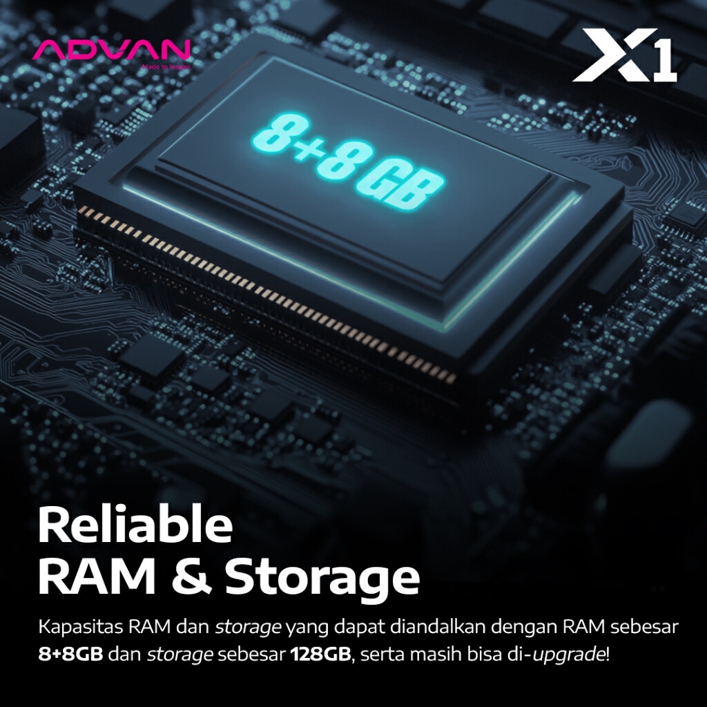 Spesifikasi Advan X1, HP Gaming Rp1 Jutaan Budget Tips Tetap GG!
