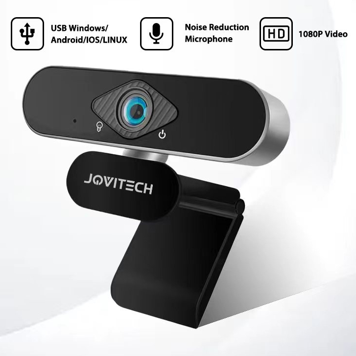 Butuh Webcam Laptop untuk Zoom & Meeting? Coba Jovitech 1080P Full HD Ini!