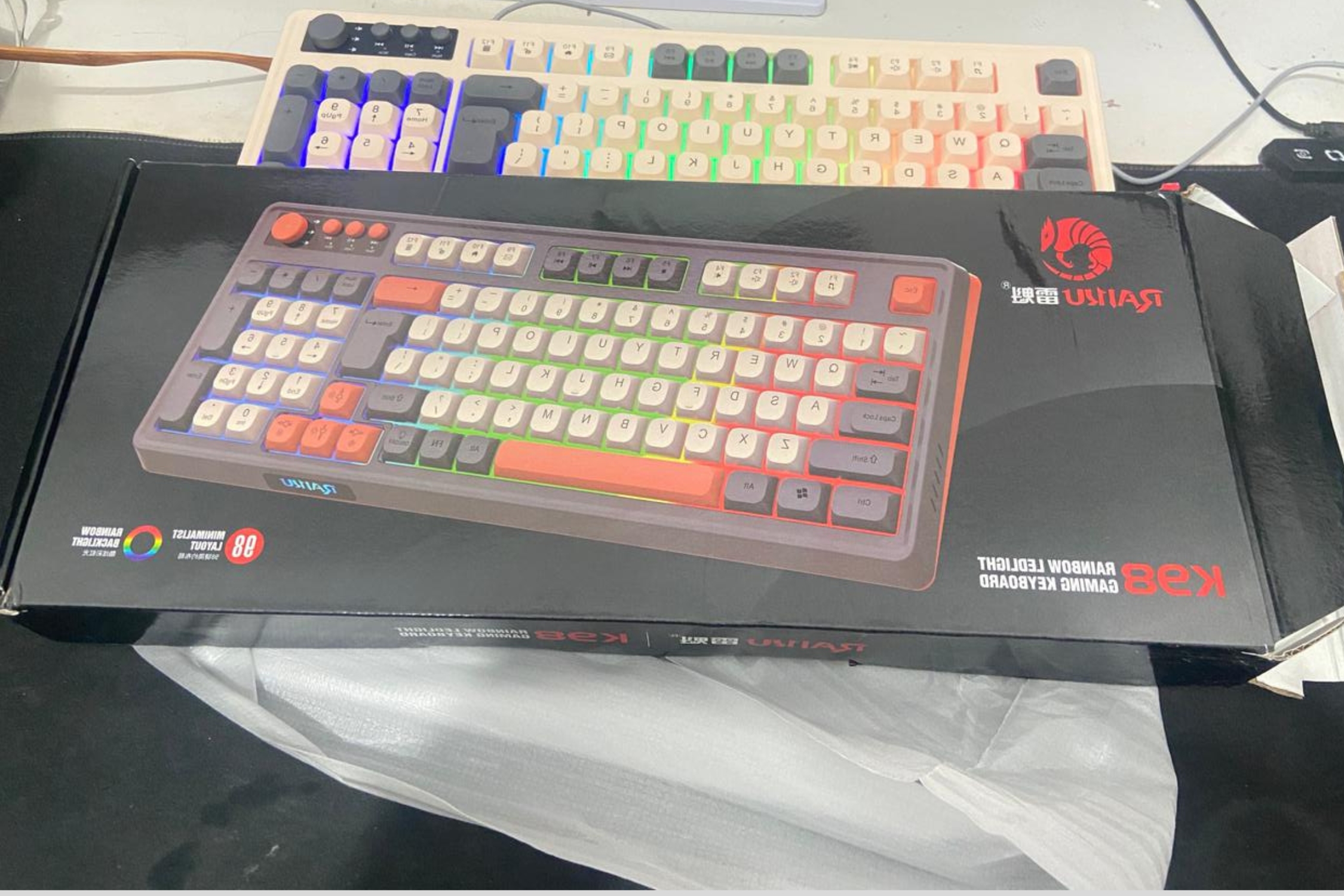 RAIKU K98 Mechanical Keyboard Untuk Kerja Makin Sat-Set & Gaming Tetap Gacor