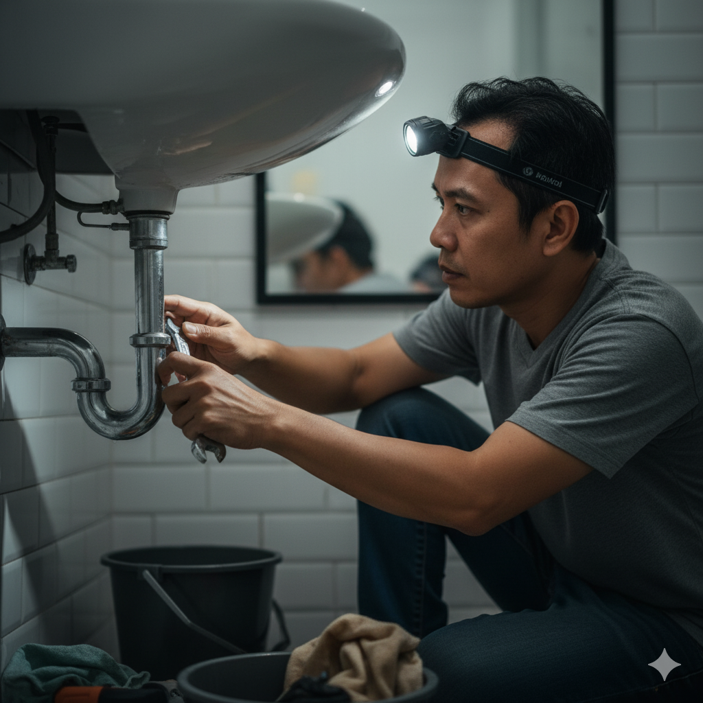 Lupakan Senter Tangan! Kenapa Senter Kepala Adalah Alat Wajib DIY untuk Perbaikan Rumah