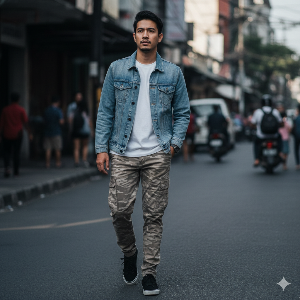 Tips Styling Celana Camo untuk Streetwear Pria yang Lebih Keren