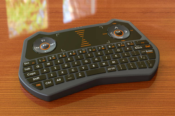 Mengetik Lebih Cepat di Smart TV Pakai Handheld Keyboard Mini
