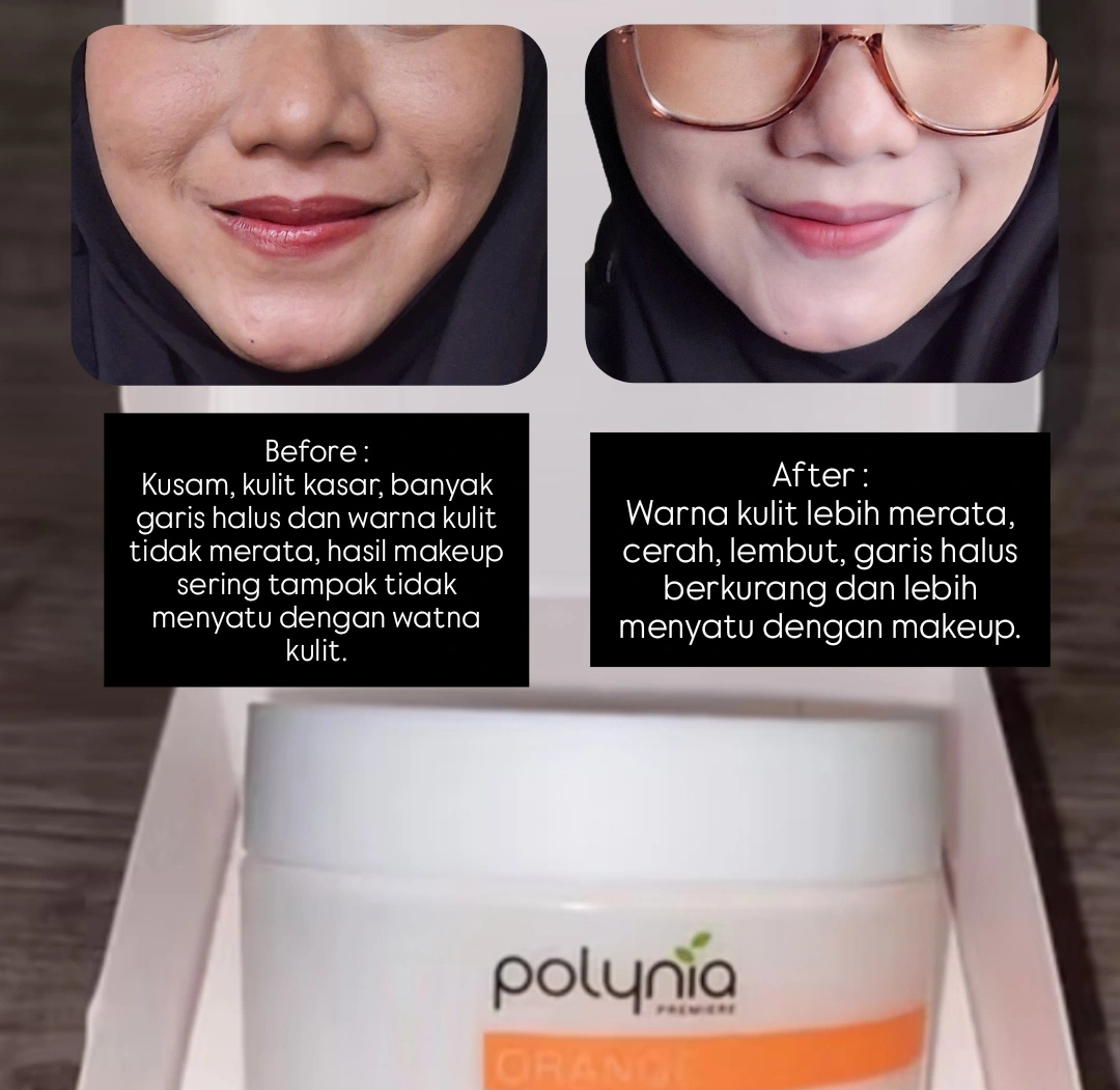 Review Polynia Orange: Masker Wajah Viral Yang Ajaib Atau Overclaim?