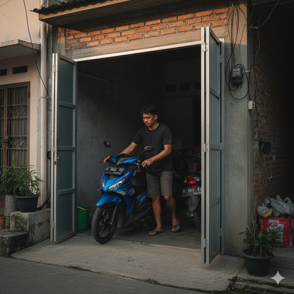 Motor Aman di Kosan Tanpa Was-Was, Ini Tipsnya!