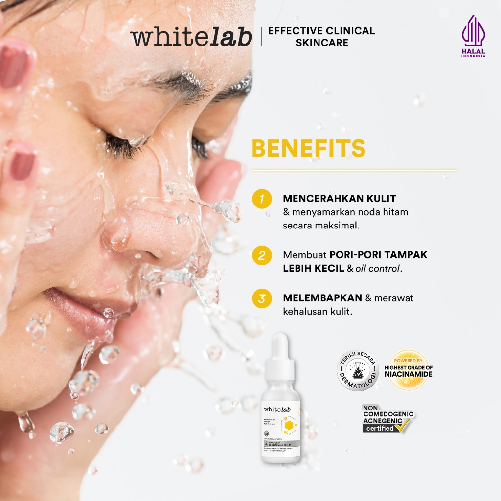 Wajah kusam dan bekas jerawat? Kenalan dulu dengan Whitelab A-Dose+ Glowing Serum