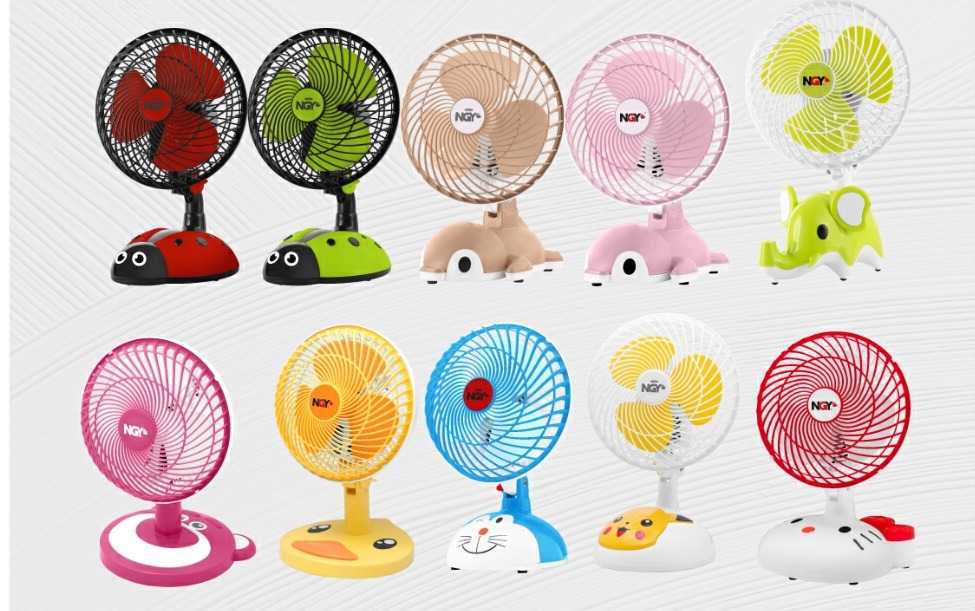 Dear Parents, Ini Rekomendasi Kipas Angin Meja Lucu untuk Ruang Belajar Anak
