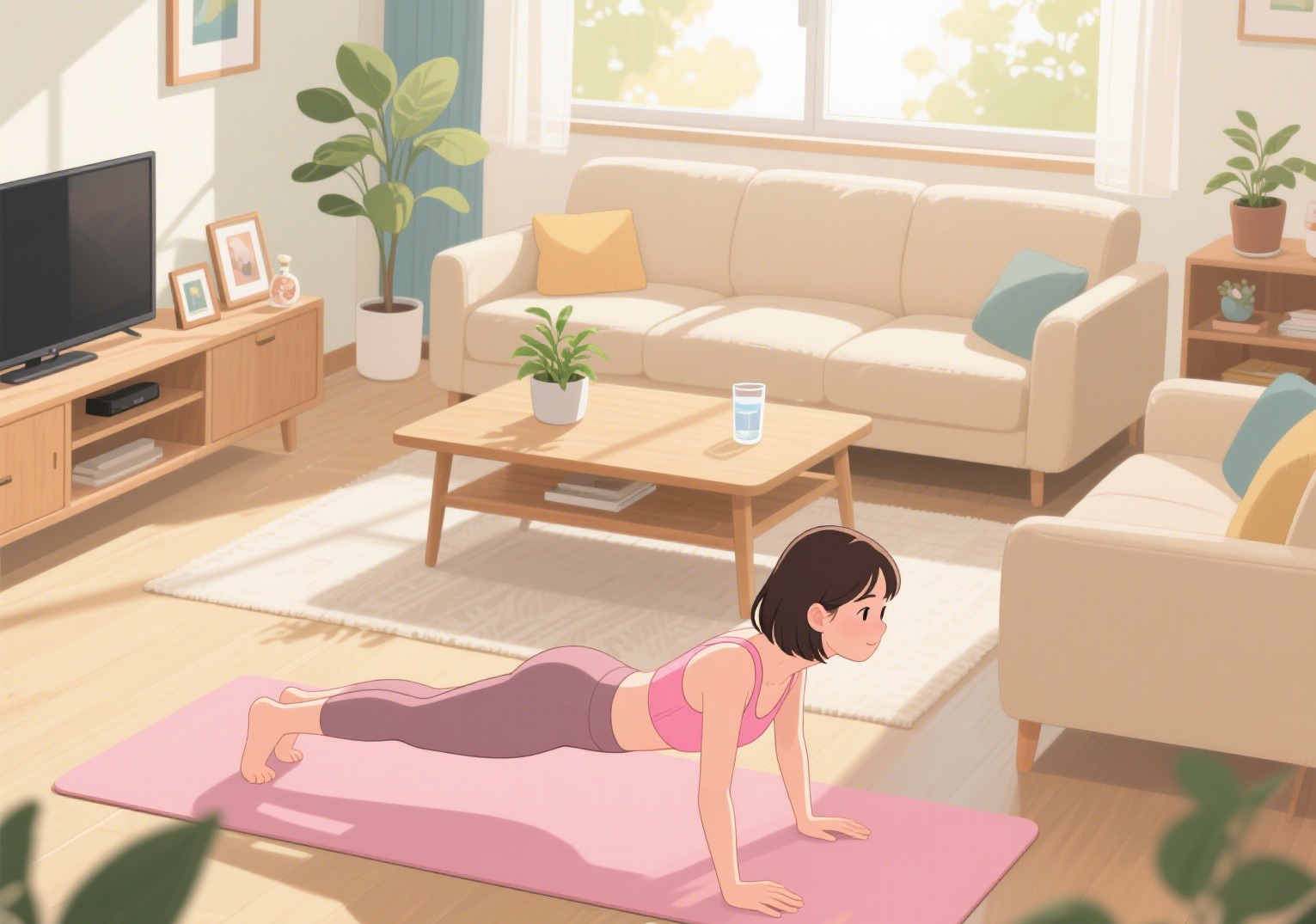Nggak perlu ke gym! Tetap sehat dengan berolahraga di rumah!