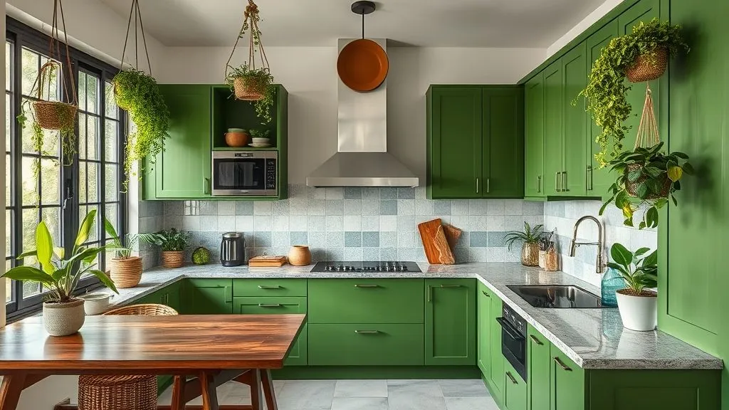 Tren Dapur 2026: Rahasia Bikin Dapur Hijau Lush Forest Jadi Pusat Rumah Lo