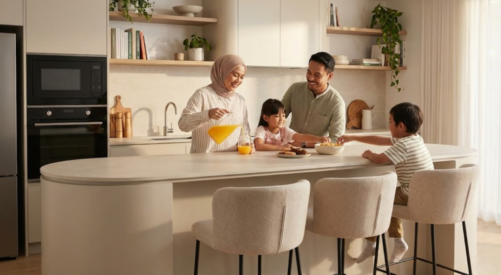 7 Jurus Ampuh Bikin Dapur Minimalis Jadi Estetik & Nyaman Masak Setiap Hari