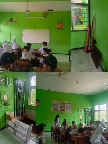Kelas-Kelas MTsN 2 Jember Disulap Jadi Ruang Belajar Aesthetic: Green, Clean, dan Penuh Literasi