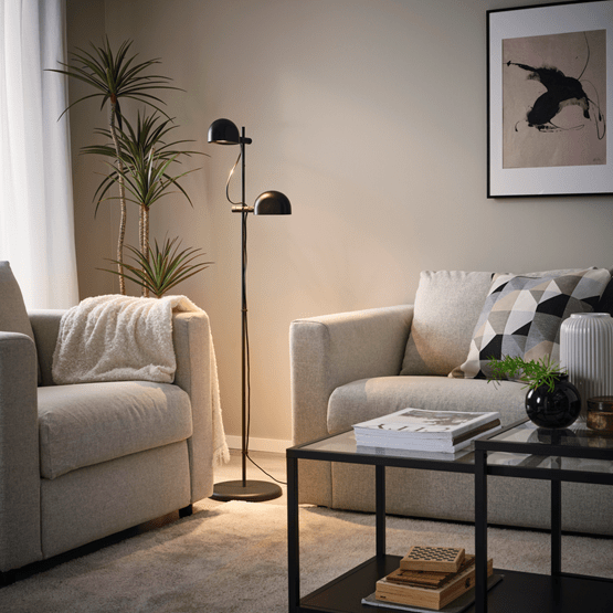 5 Trik Dekorasi Ruang Tamu Biar Awal Tahun Terasa Lebih Rapi dan Cozy ala IKEA
