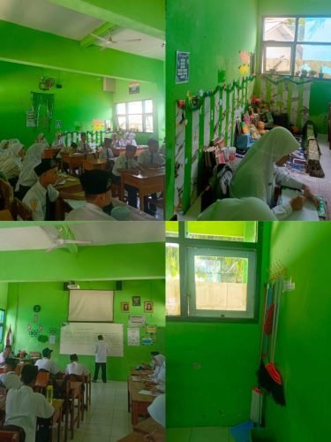 Kelas-Kelas MTsN 2 Jember Disulap Jadi Ruang Belajar Aesthetic: Green, Clean, dan Penuh Literasi
