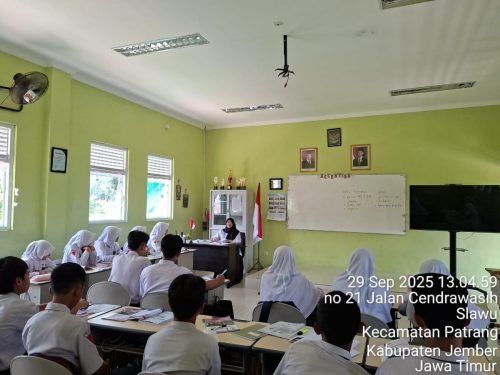 Kelas-Kelas MTsN 2 Jember Disulap Jadi Ruang Belajar Aesthetic: Green, Clean, dan Penuh Literasi