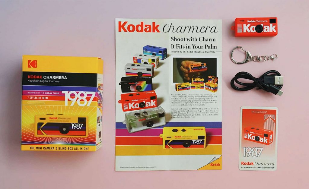Kodak Charmera: Bag Charm Imut yang Diam-Diam Kamera Beneran (Plus Blind Box!)