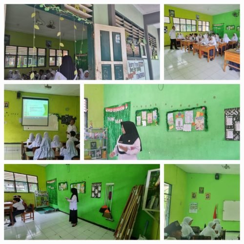 Kelas-Kelas MTsN 2 Jember Disulap Jadi Ruang Belajar Aesthetic: Green, Clean, dan Penuh Literasi