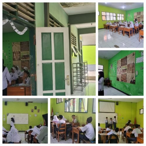 Kelas-Kelas MTsN 2 Jember Disulap Jadi Ruang Belajar Aesthetic: Green, Clean, dan Penuh Literasi