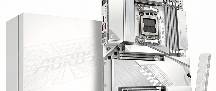 Motherboard Putih Super Rapi: GIGABYTE B850 AORUS STEALTH ICE + RTX 5060 Buat PC Impian