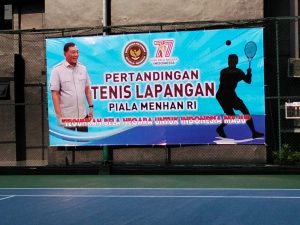 Turnamen Tenis Piala Menhan RI 2025: Lapangan Jadi Arena Bela Negara