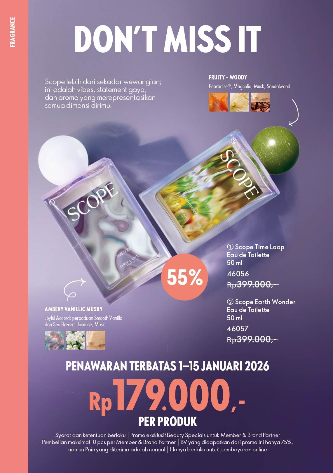 Katalog Oriflame Januari 2026: Panduan Belanja Cantik, Wangi, dan Super Lembap!
