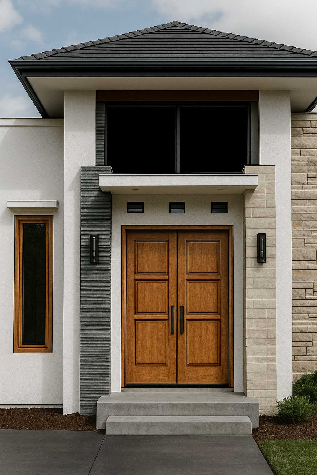 10 Kombinasi Warna Jendela yang Bikin Rumah Minimalis Auto Mewah dari Luar