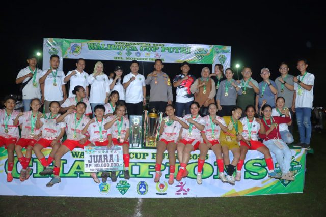 Walikota Cup Putri Resmi Ditutup: Sepak Bola Jadi Panggung Persatuan Kotamobagu